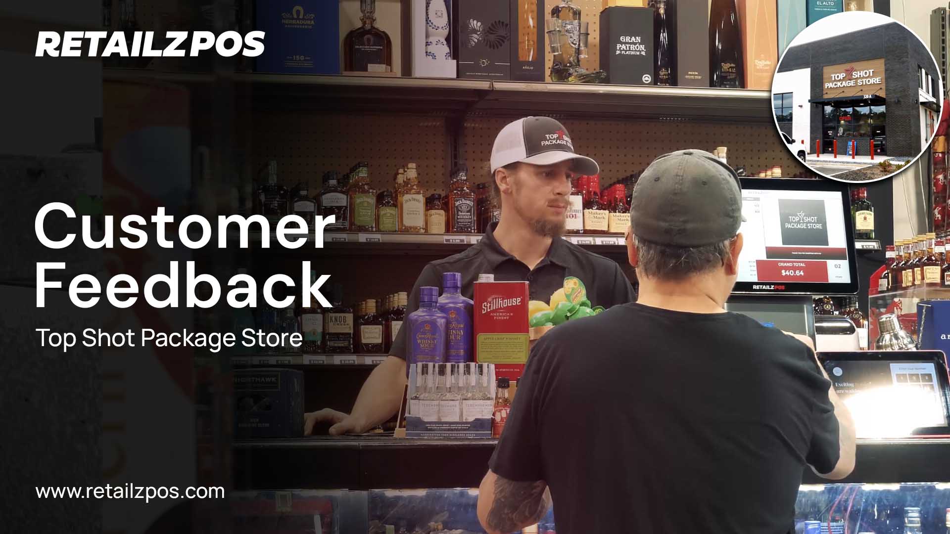 Retailzpos Customer feedback Top Shot Package Store