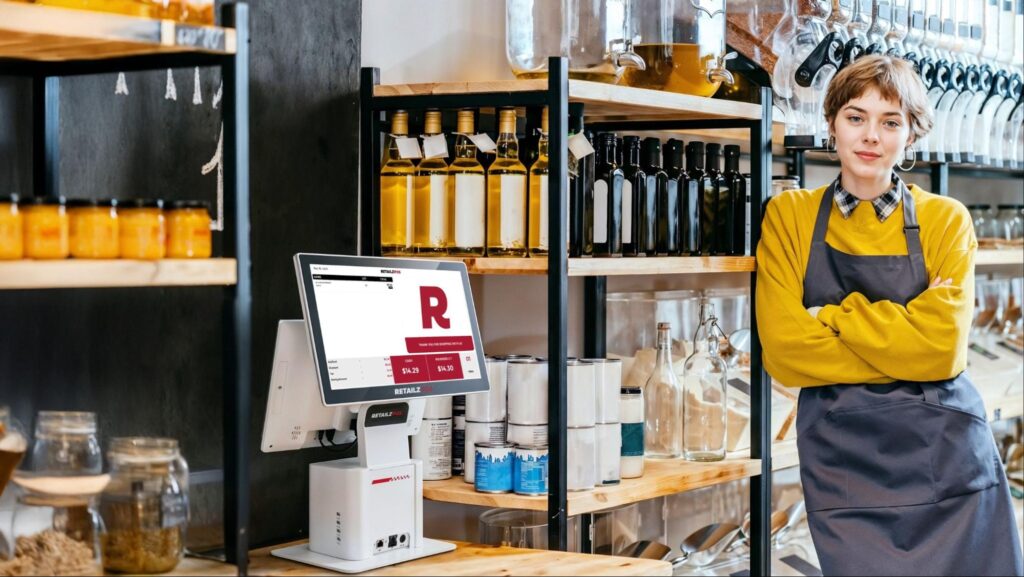 Liquor store POS systems dashboard with inventory management and sales tracking