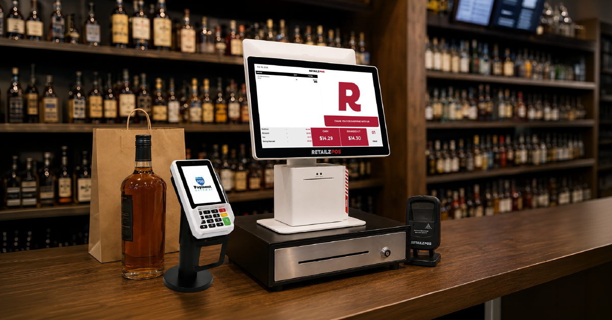 liquor store dual pricing POS